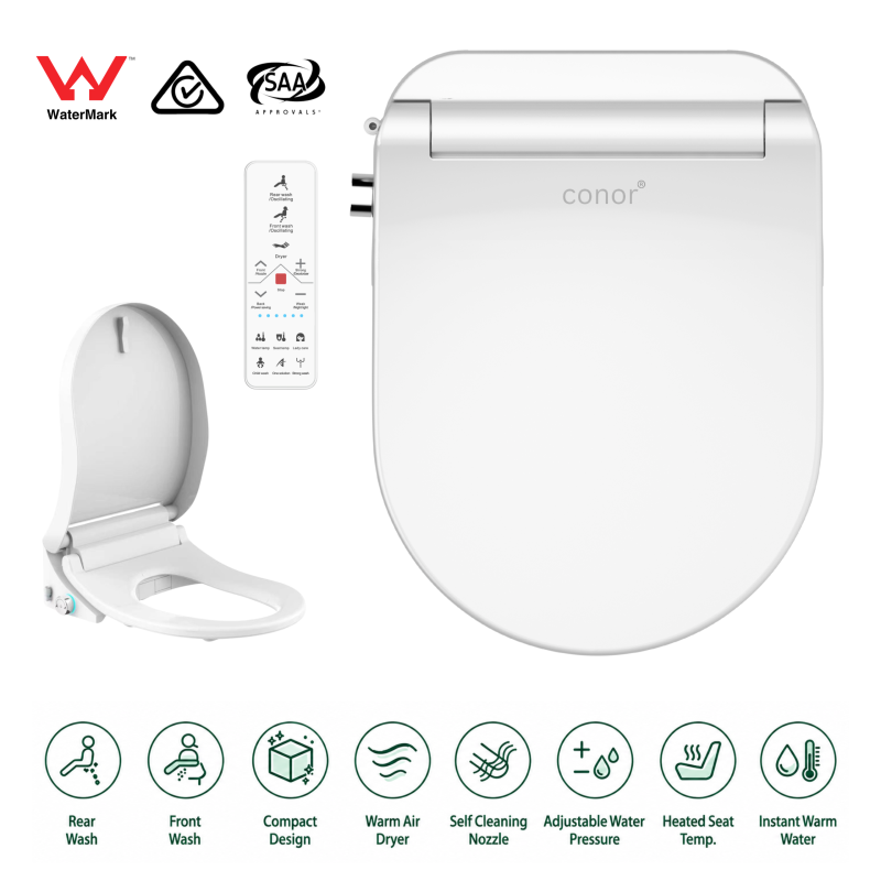 Conor Nova Smart Bidet Seat with Remote Control