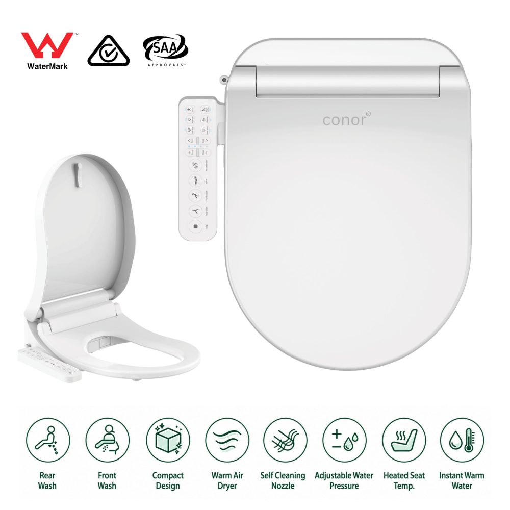 Conor Nova Smart Bidet Seat with Side Panel Control